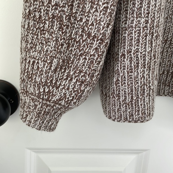 Pink Lily Balloon Sleeve Block Sweater - Picture 5 of 5